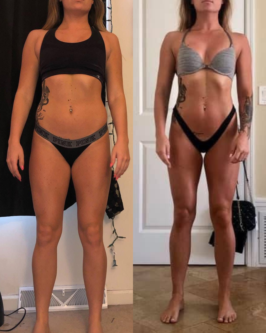 Jamie's transformation, before and after